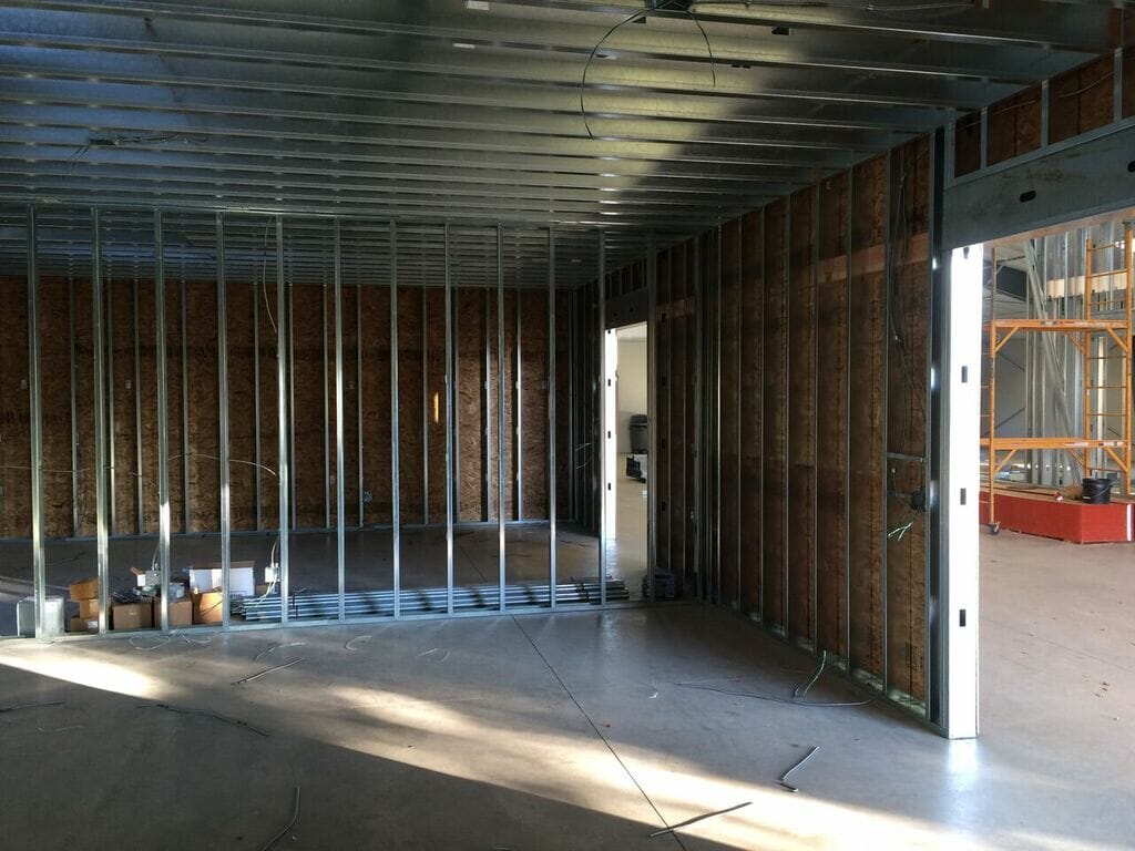 Project exhibit framed walls