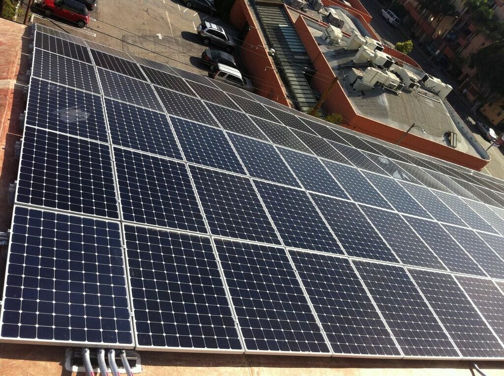 solar project solar array panels
